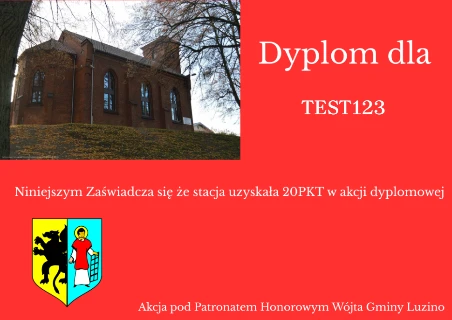 Uzyskanie 20pkt w akcji dyplomowej