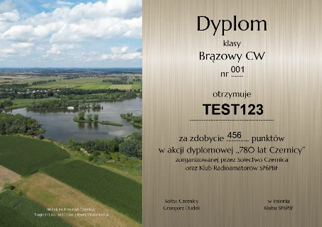 Brązowy CW (SWL)