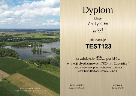 Złoty CW (SWL)
